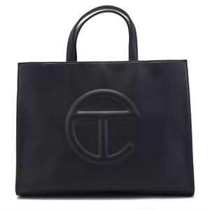 Telfar Medium Black Shopping Bag/ only used once